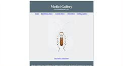 Desktop Screenshot of medicigallery.co.uk